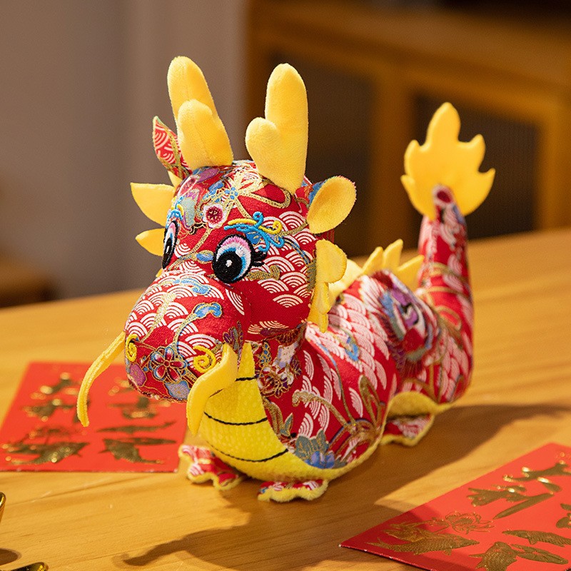 juguetes de peluche del a&ntilde;o del drag&oacute;n chino