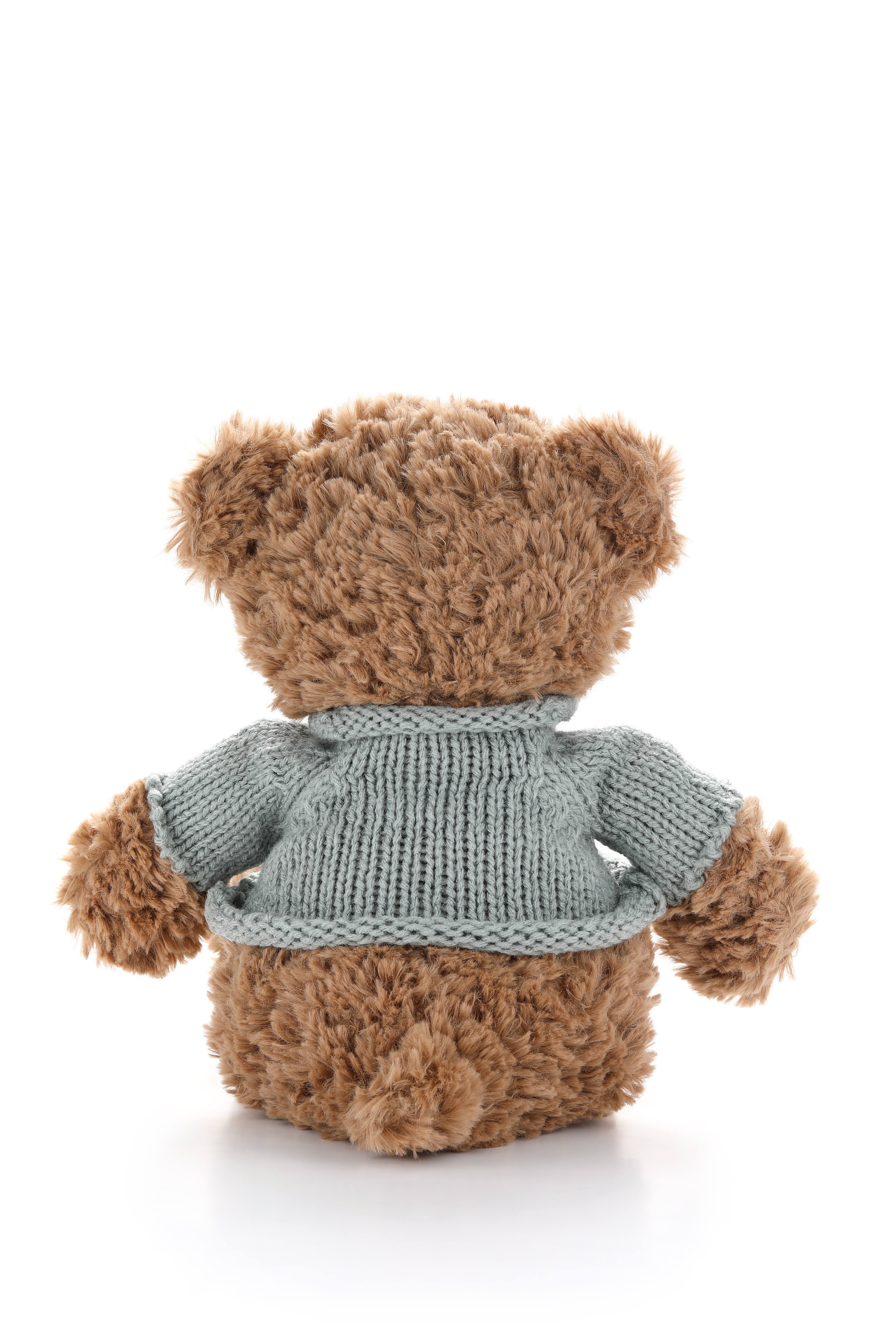 Oso de peluche marrón Oso de 20 cm con ropa Oso de peluche suave con suéter Oso de peluche con logotipo personalizado