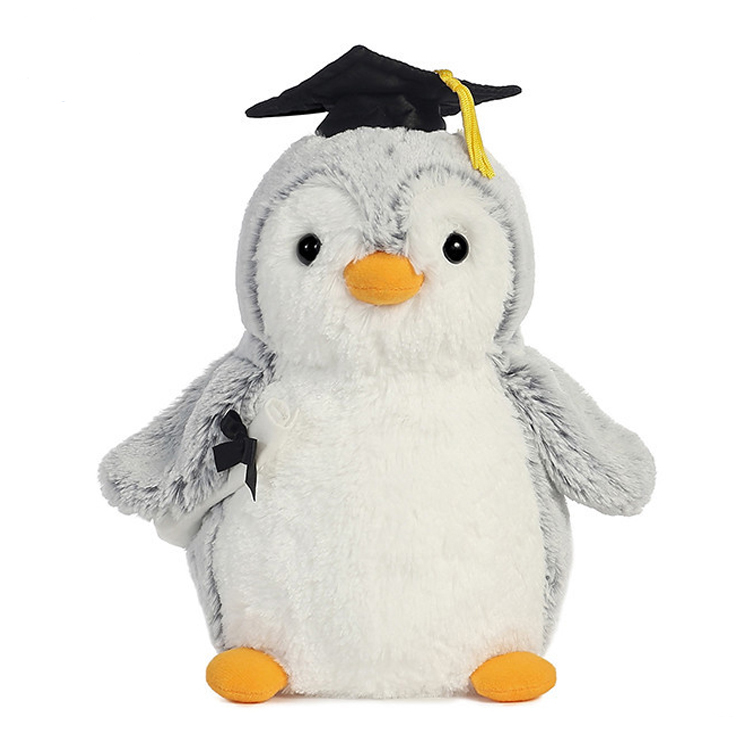 Muñecas de graduación personalizadas Juguetes de pingüino de graduación 