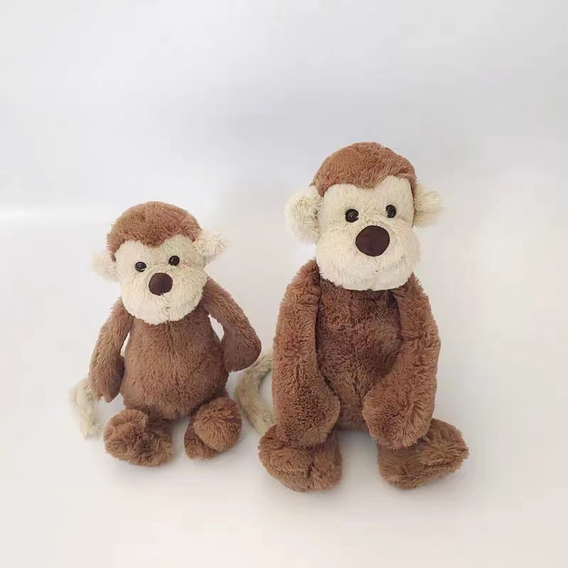 Los juguetes de peluche más lindos, monos de peluche, acogedores bichos, mono de peluche 
