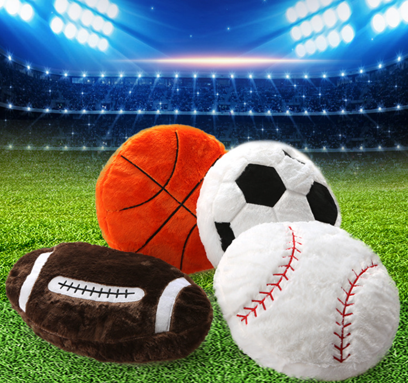 almohada de felpa suave para sof&aacute;