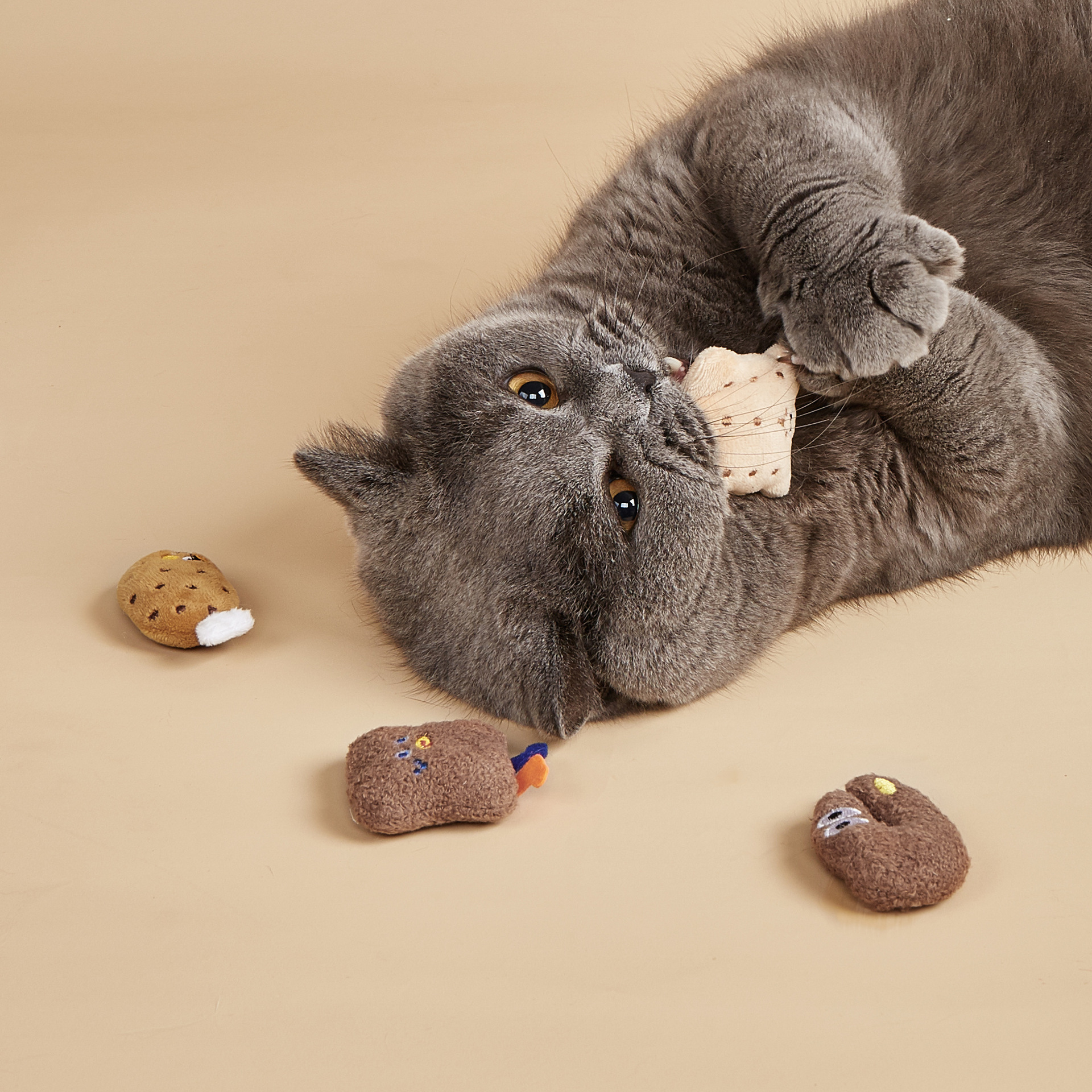  Catnip personalizado de felpa, los mejores juguetes con hierba gatera para gatos, juguetes de la serie Cat Catnip