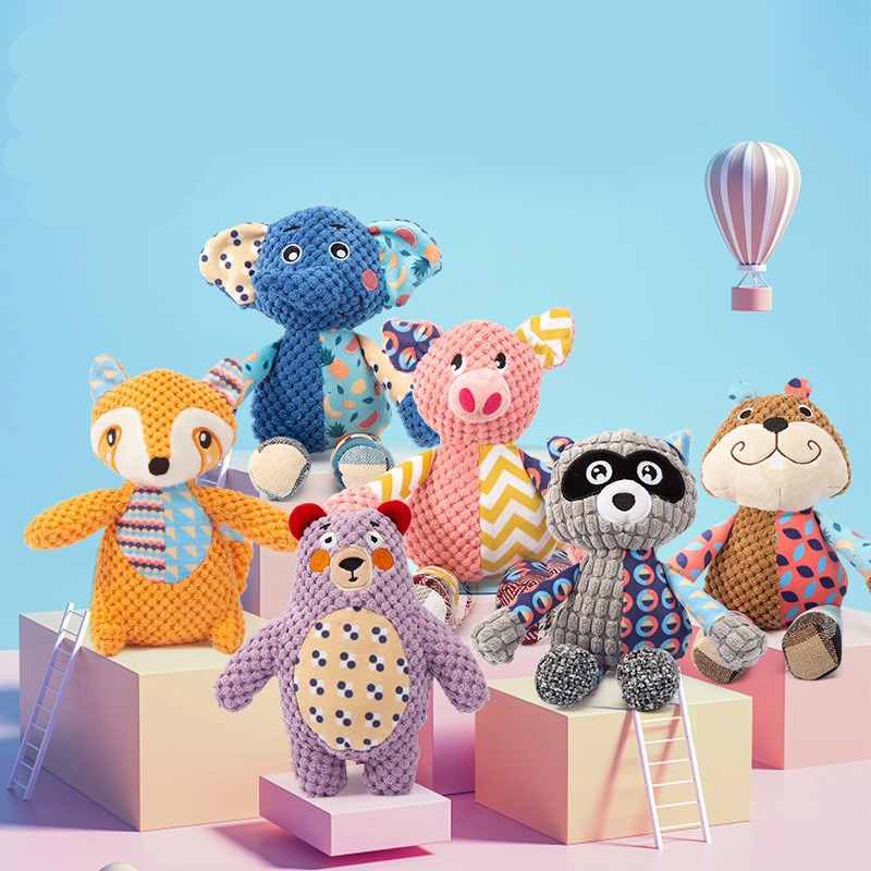 Juguetes para perros con chirriador 