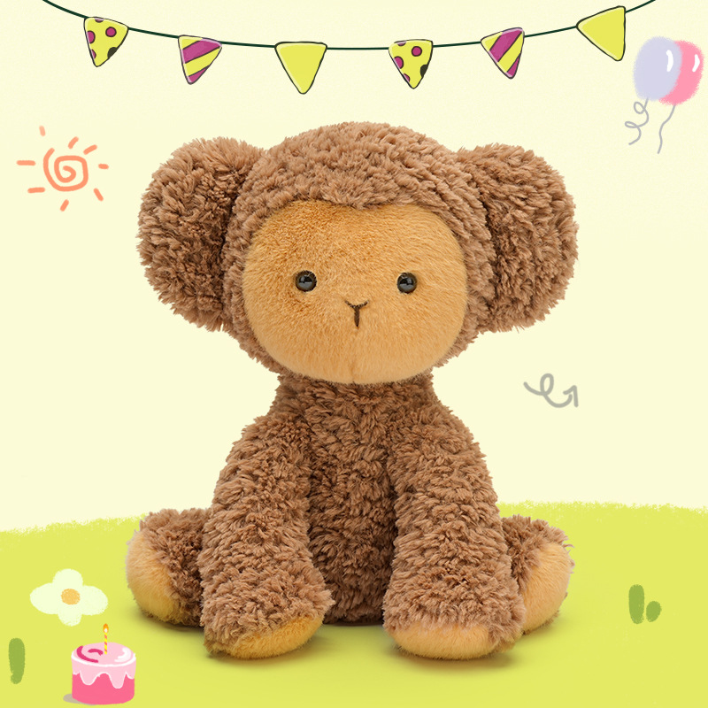 Mono de peluche lindo mono de peluche juguetes de peluche juguetes de animales para ni&ntilde;os juguetes de mono personalizados con Moq bajo