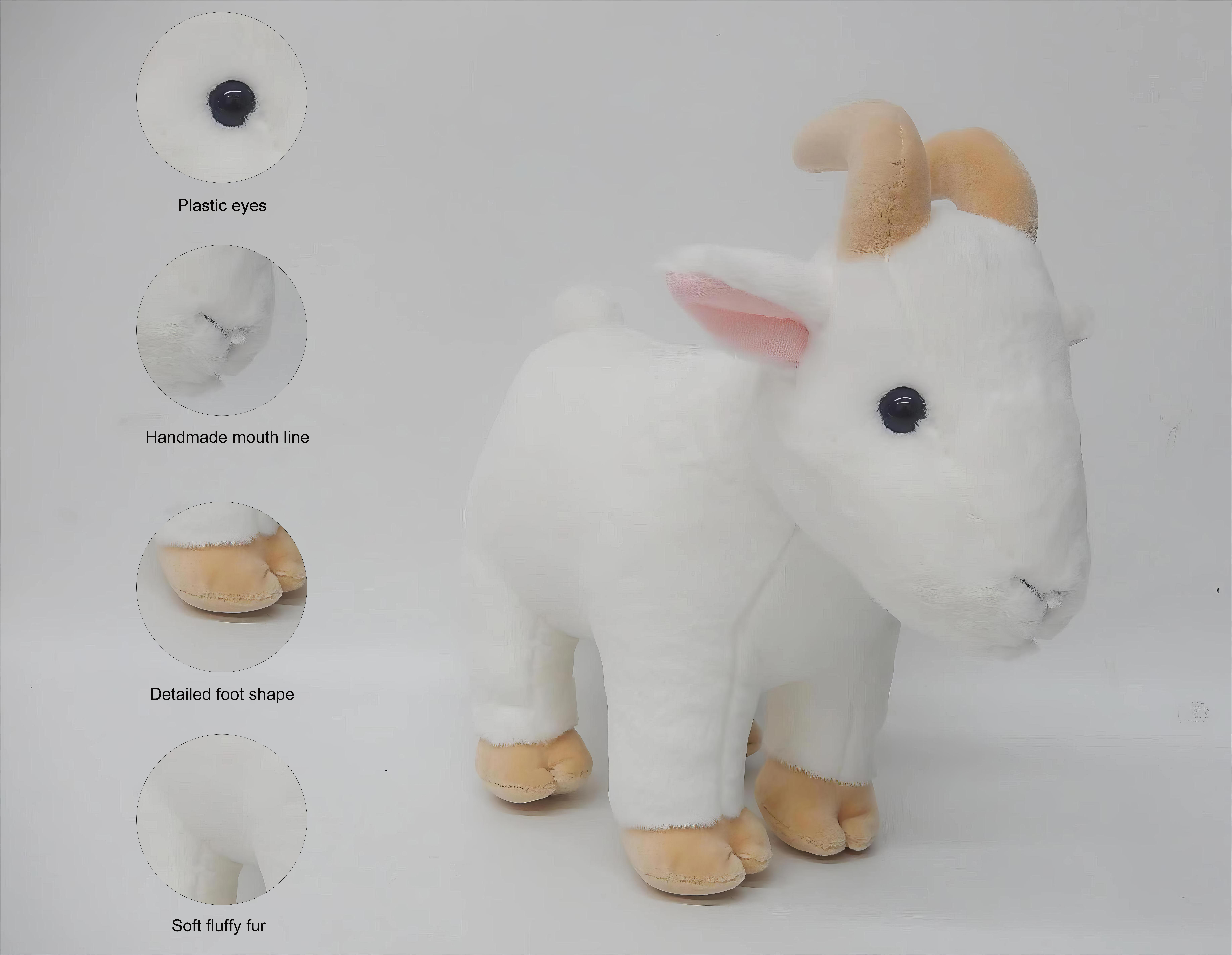 animal de peluche de cabra