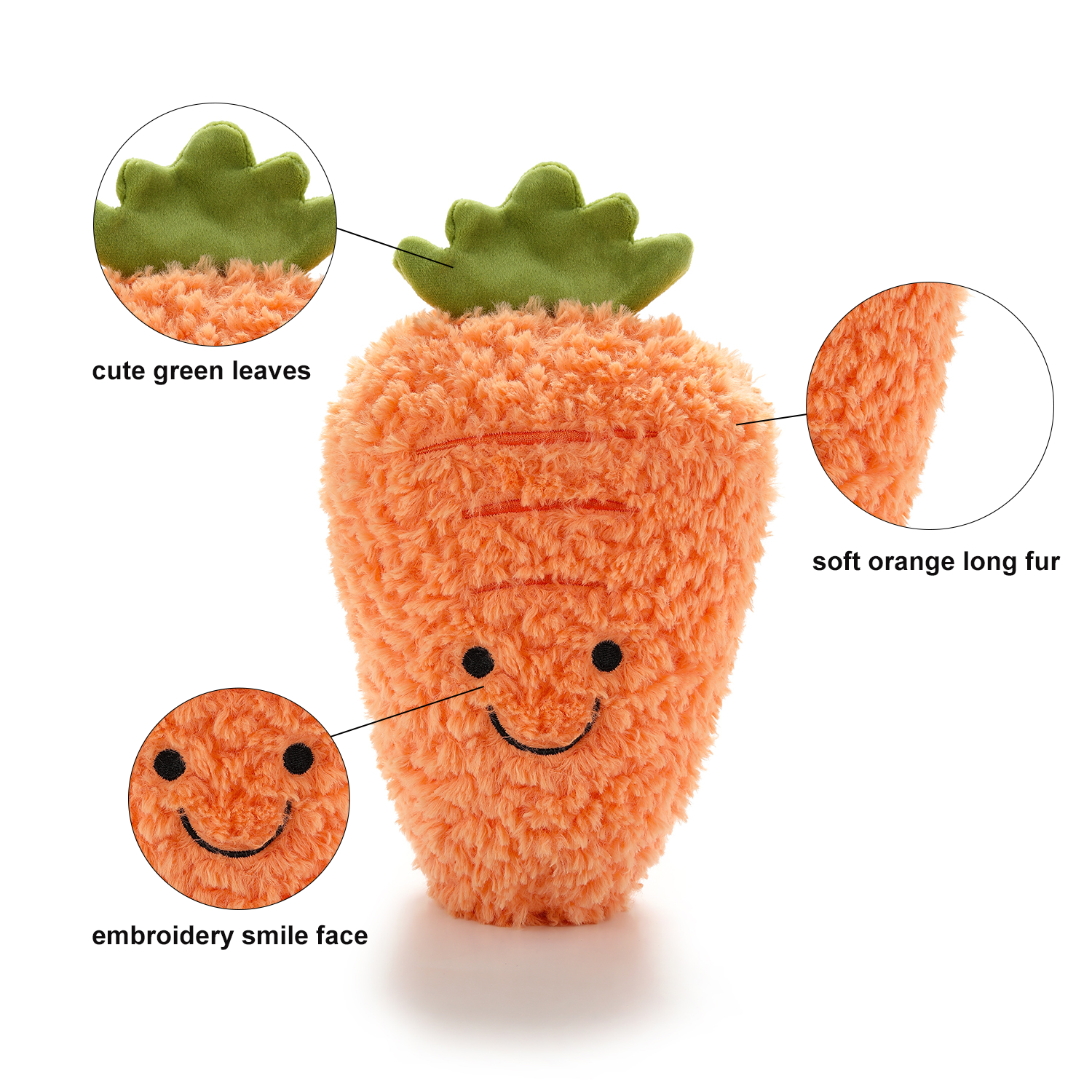 peluche de zanahoria