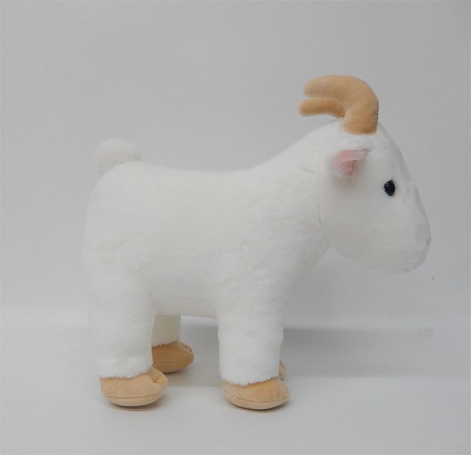  Juguete de peluche de cabra Snuggly, animal de peluche de cabra súper suave de 10 pulgadas, adorable juguete de peluche de cabra para niños y amantes de los animales